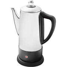 Electric Coffee Percolator / 1.8L Stainless Steel Filter Coffee Machine / 30-45 Minute Keep Warm Functionality