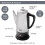 Electric Coffee Percolator / 1.8L Stainless Steel Filter Coffee Machine / 30-45 Minute Keep Warm Functionality 2