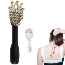 Electric Back Scratcher 17.8 Inch Telescoping Handle for Itch Relief and Massage at Home or Travel