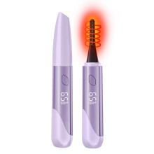 2025 USB Rechargeable Heated Eyelash Curler with LED Display, Fast Heat Up, 4 Temperature Modes