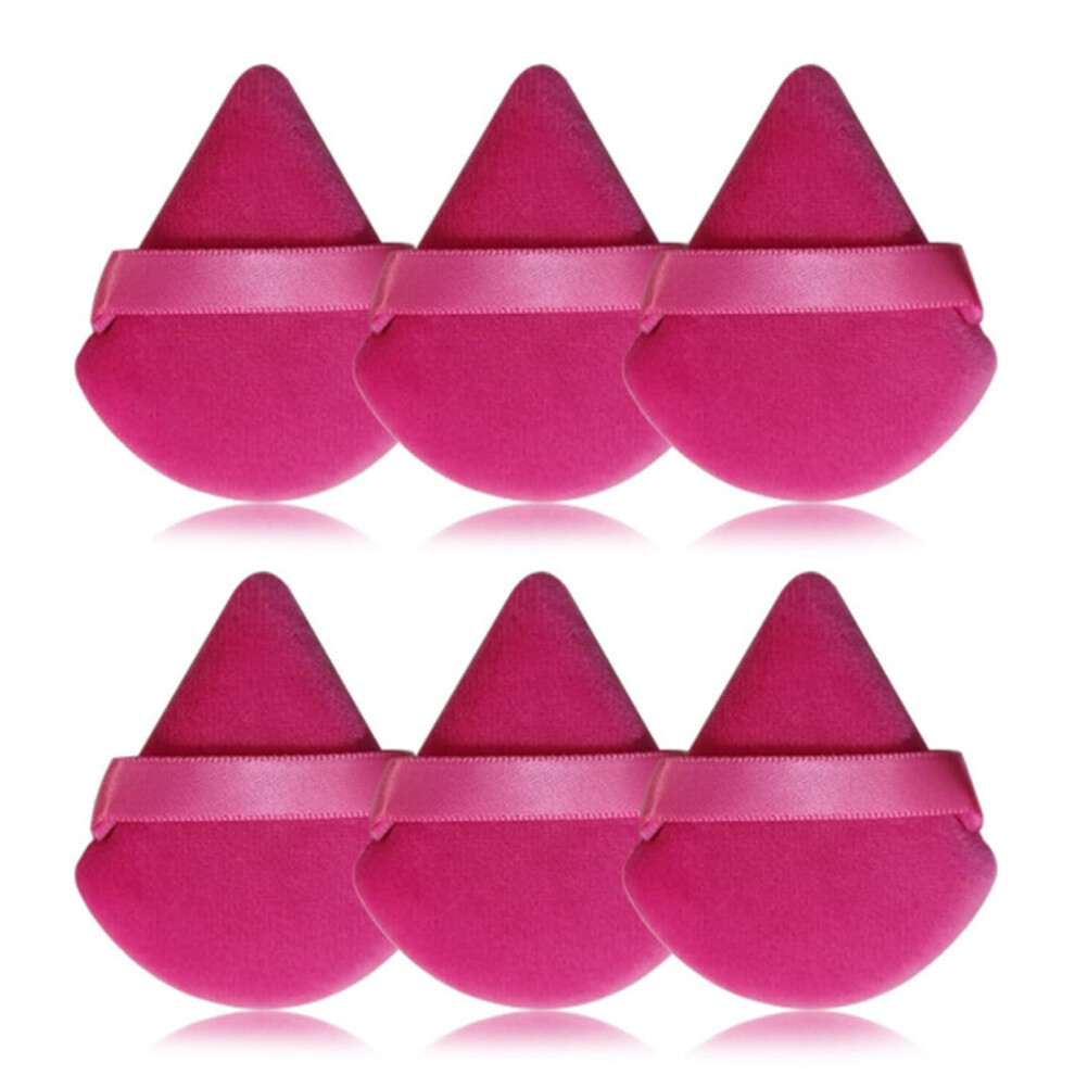 Powder Puff Triangle Makeup Sponge Set Soft DualUse Washable with Strap for Face Loose Powder
