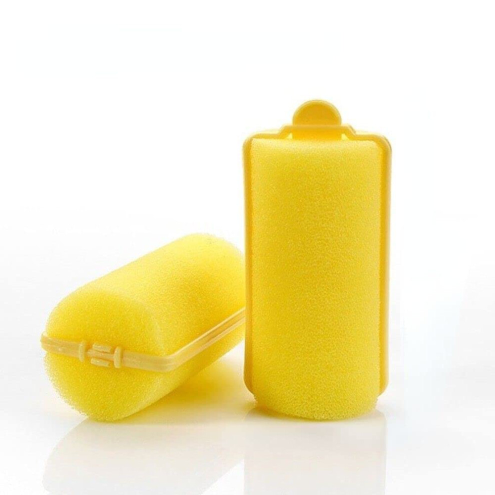 Sponge Hair Rollers Set 3cm 8pcs No Heat Foam Curlers for Overnight Curls and Heat Styling