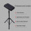 Tattoo Arm Rest Adjustable Height Stand with 180 Rotation Ergonomic Padding Foldable Tripod Base 4