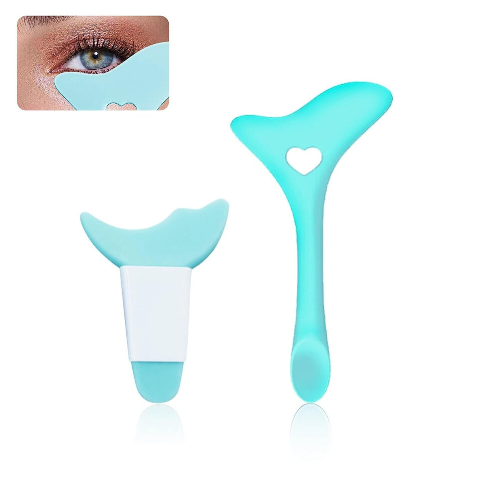 2 Pack Eyeliner Stencil 3in1 Reusable Silicone Guide for  Makeup Alignment and Beginners