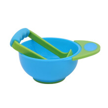 Baby Food Masher Bowl Set for Easy Baby Food Prep with Ergonomic Handle and Grinding Bowl