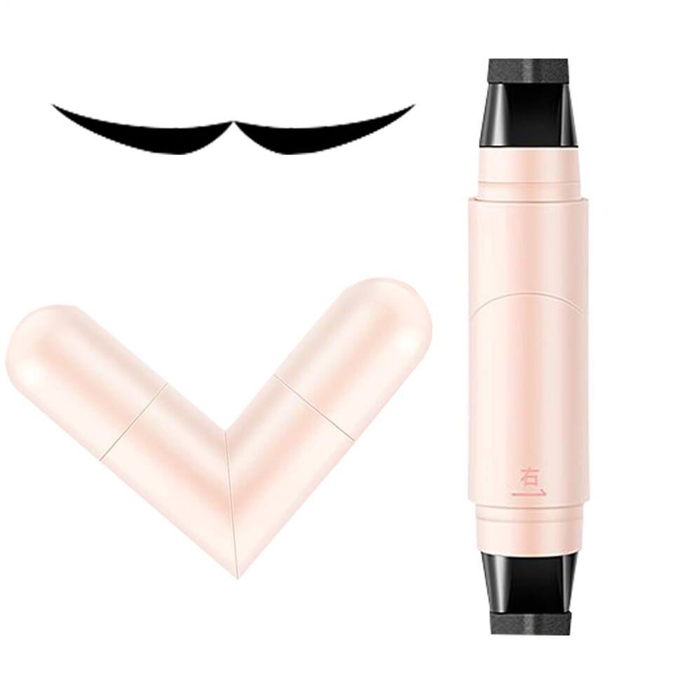Black Waterproof Eyeliner Stamp Pen With Liquid Eyeliner, Smudgeproof Quickdry Precision Winged