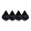 Triangle Powder Puff Makeup Sponge Set, Soft DualUse, Washable Reusable for Face 1