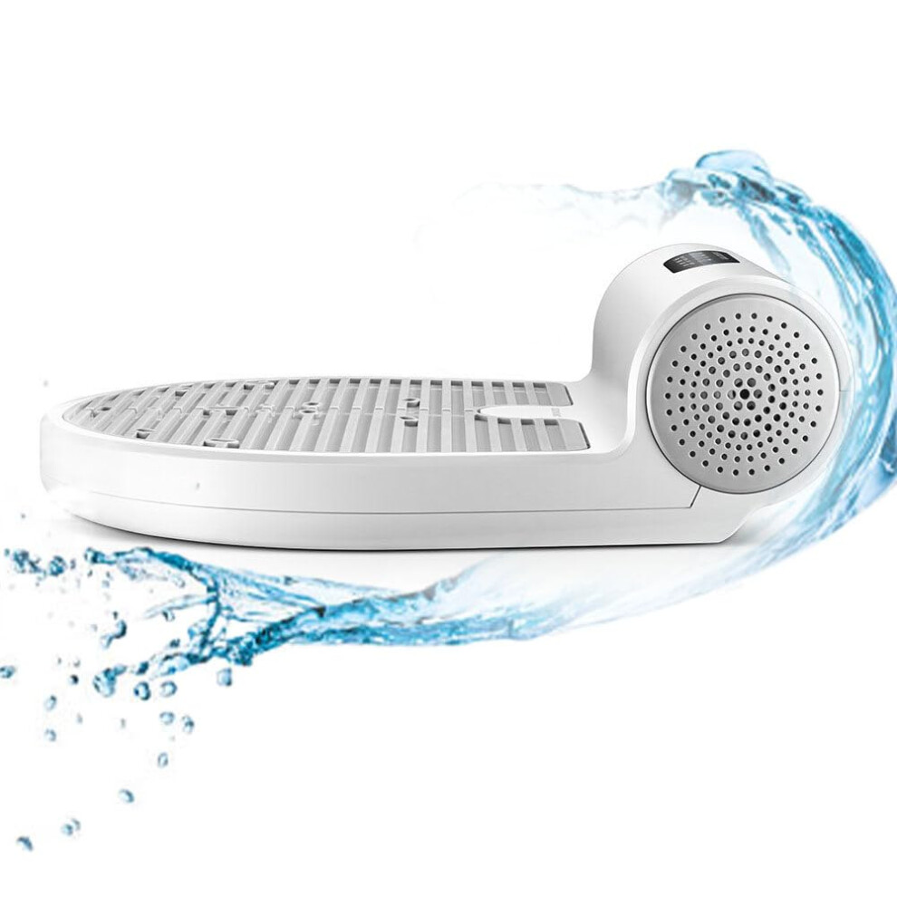 Waterproof Full Body Dryer With Negative Ions, Hot And Cold Air, Touch And Foot Control For Shower 9174973649519