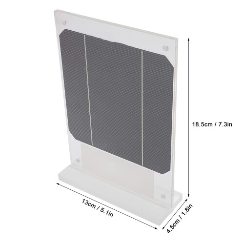 Solar Panel Model 3.15W 13x4.5x18.5cm Black 1
