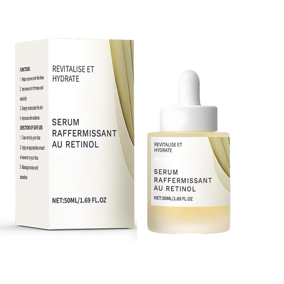 Retinol 0.2 Face Serum with Hyaluronic Acid Firms Lifts Skin Deep Hydration (1 Pcs)