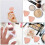 6pcs Mini Makeup Sponge Triangle Puff for Foundation and Concealer Wet Dry Use Seamless Coverage 5