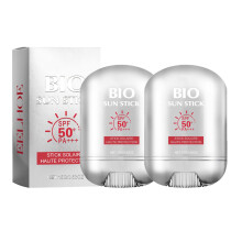 SPF50 Sunscreen Stick for Face and Body, Protection, MakeupFriendly, 2 Pack