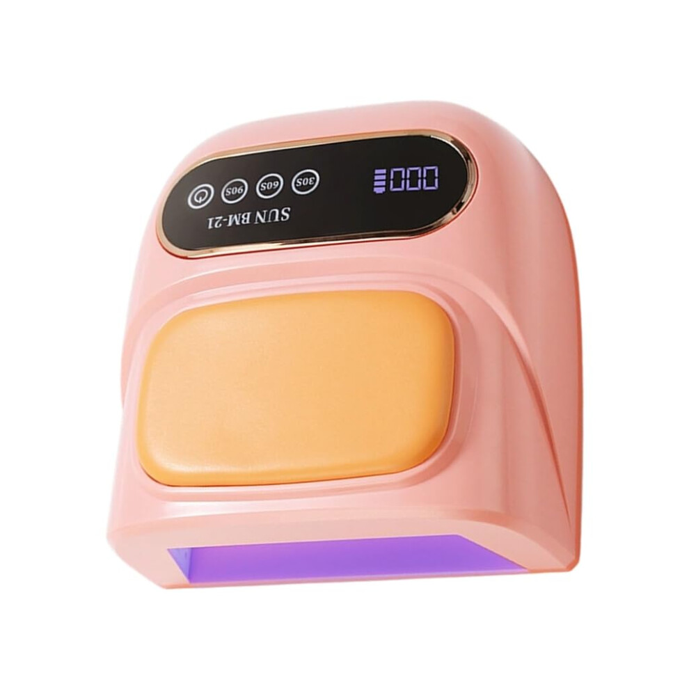 Cordless Rechargeable LED Nail Lamp with Ergonomic Hand Rest for Fast Gel Curing
