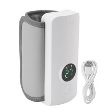 USB Rechargeable Portable Bottle Warmer Bag with Precise Thermostat Control for Travel Feeding