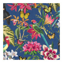 Envy Paradiso Floral Wallpaper | Deep Navy