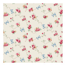 Cath Kidston Rose &amp; Bows Cream Floral Wallpaper