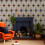 ENVY Envy In the Loop Choc Orange Geometric Wallpaper 4