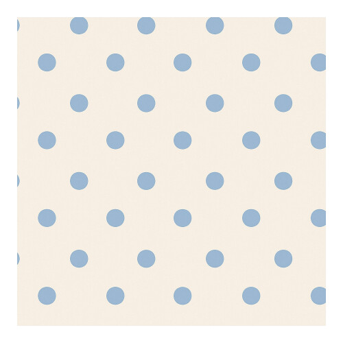 Cath Kidston Button Spot Blue Dotty Wallpaper