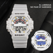 Classic Men's Digital Chronograph Watch