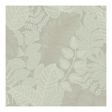Superfresco Easy Scattered Leaves Floral Sage Green Wallpaper