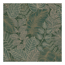 Superfresco Easy Scattered Leaves Floral Forest Green Wallpaper