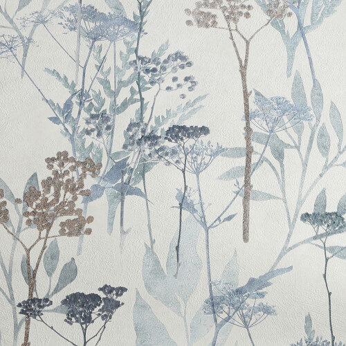 Superfresco Easy Superfresco Easy Solstice Pale Blue Floral Wallpaper 2