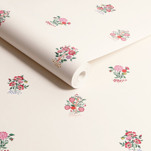 Cath Kidston Kingdom Posey Rose Floral Wallpaper 1