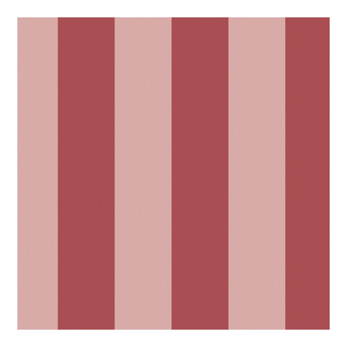Cath Kidston Canopy Stripe Pink & Red Wallpaper