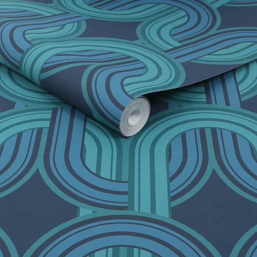 ENVY Envy In the Loop Electric Blue Wallpaper 1