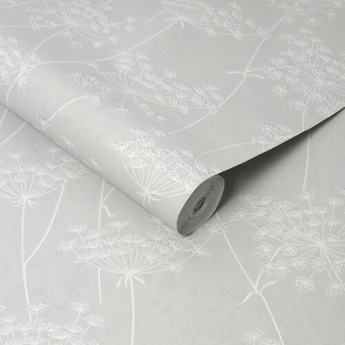 Superfresco Easy Superfresco Easy Aura Grey Floral Wallpaper 1