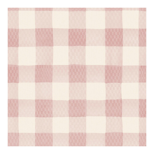 Cath Kidston Painted Gingham Pink Gingham Wallpaper