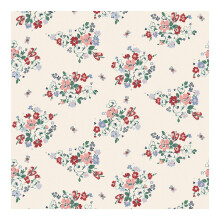 Cath Kidston Clifton Floral Cream Floral Wallpaper
