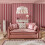 Cath Kidston Canopy Stripe Pink & Red Wallpaper 4
