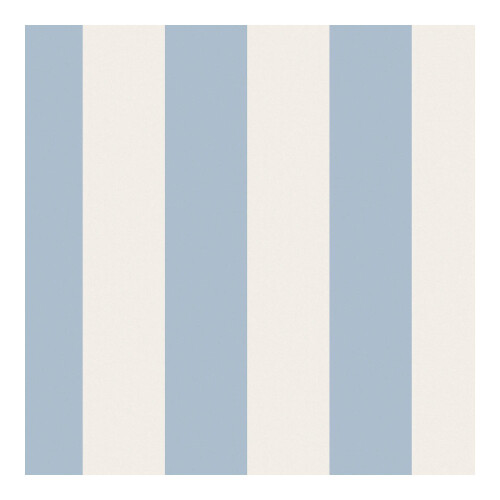 Cath Kidston Canopy Stripe Blue Wallpaper