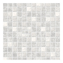Contour Earthen Tile Effect Kitchen & Bathroom Grey/White Washable Wallpaper