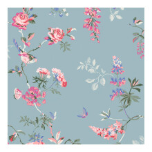 Cath Kidston Birds &amp; Roses Summer Floral Wallpaper
