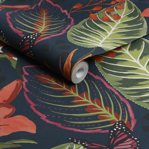 ENVY Envy Eden Floral Wallpaper | Night 1