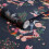 Cath Kidston Painted Kingdom Navy Floral Wallpaper 2
