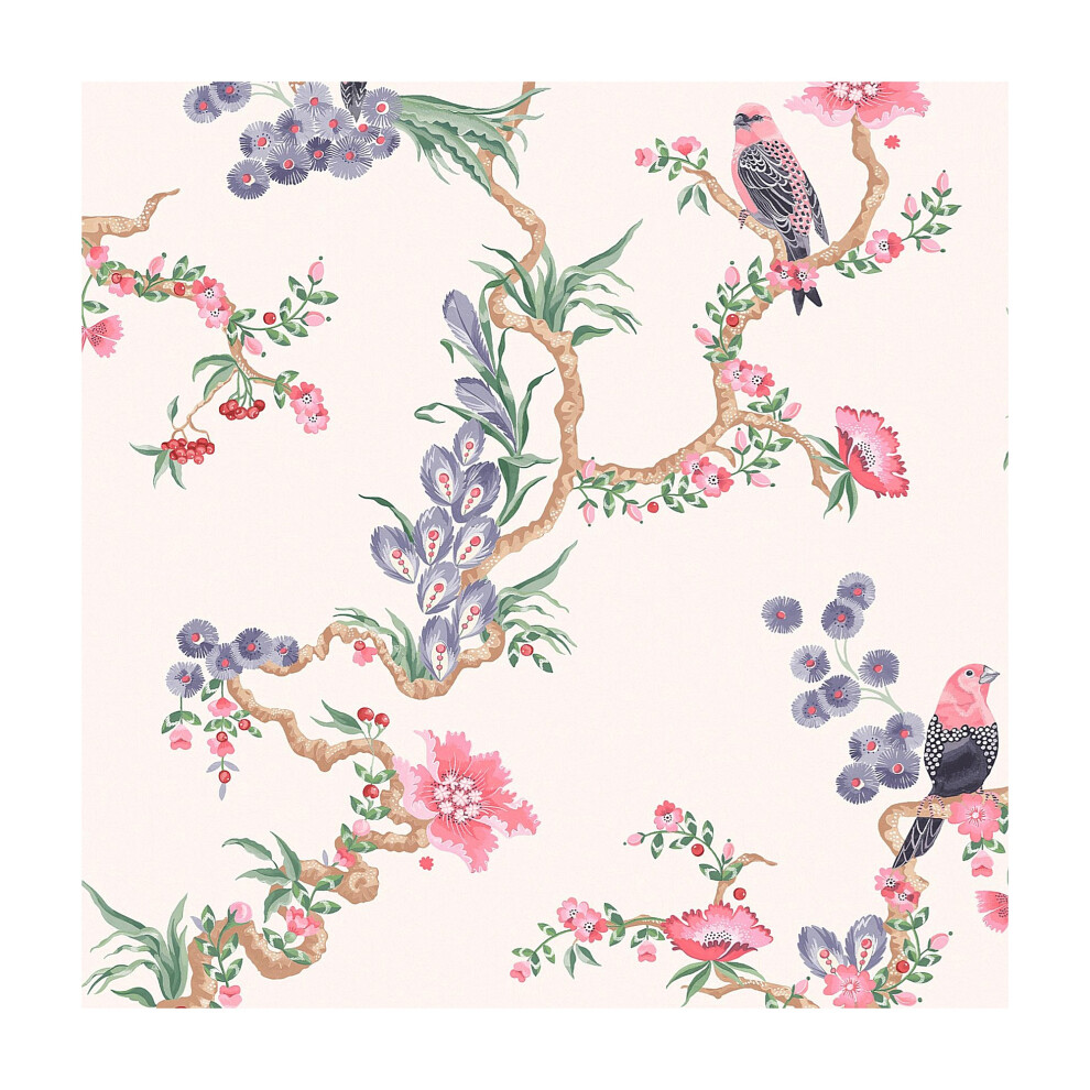 Cath Kidston Birds & Berries Spring Wallpaper 5011583705522