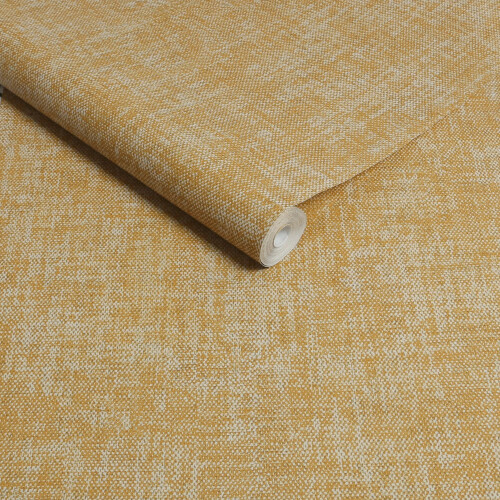 Superfresco Easy Superfresco Easy Zar Ochre Textured Plain Wallpaper 1