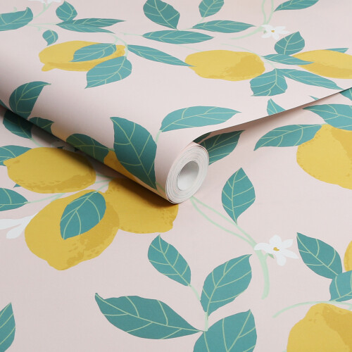 ENVY Envy Leaf It Out Sunrise Tropical Leaf Wallpaper 1