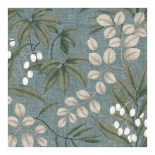 Superfresco Easy Persephone Duck Egg Blue Floral Wallpaper