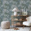 Superfresco Easy Superfresco Easy Persephone Duck Egg Blue Floral Wallpaper 3