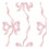 Cath Kidston Ribbon Bow Pink Wallpaper 1