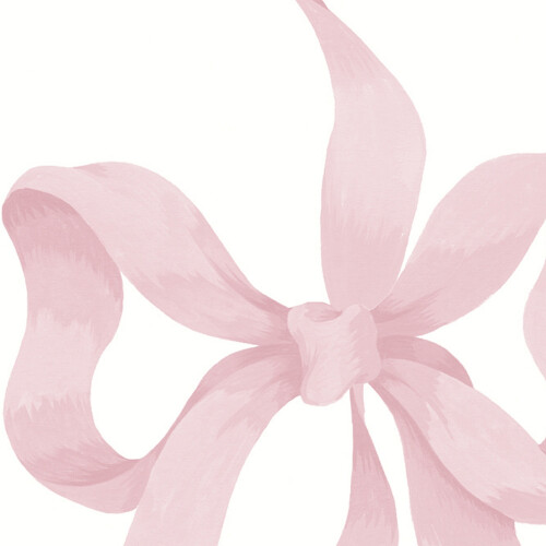 Cath Kidston Ribbon Bow Pink Wallpaper 2