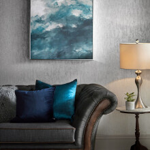 Superfresco Easy Silver Molten Textured Metallic Wallpaper