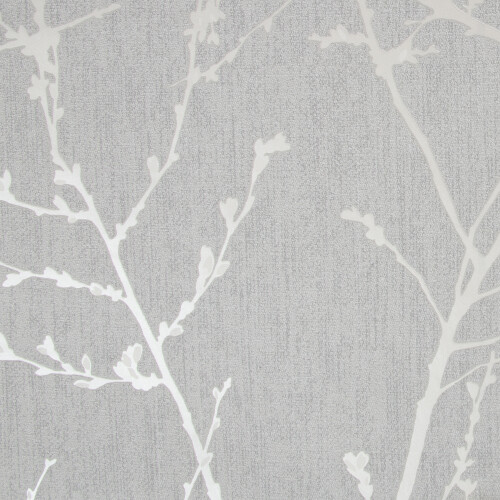 Superfresco Easy Superfresco Easy Innocence Branch Grey & Silver Metallic Wallpaper 2