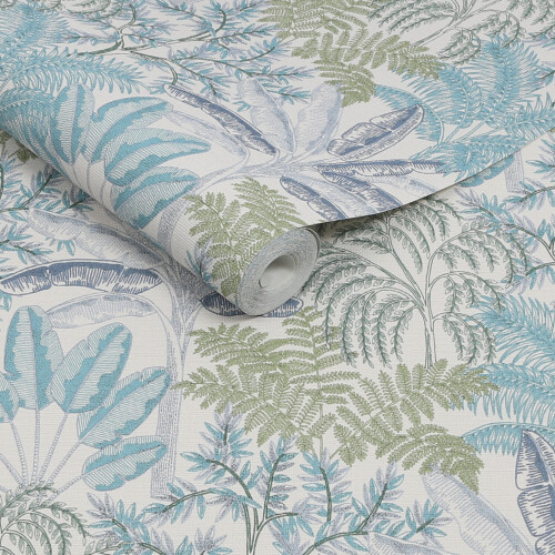 Superfresco Easy Superfresco Easy Intrigue Aqua Wallpaper 1