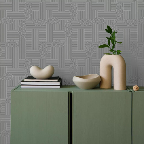 Sublime Mindful Living Floral Sand Wallpaper