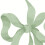 Cath Kidston Ribbon Bow Sage Wallpaper 3